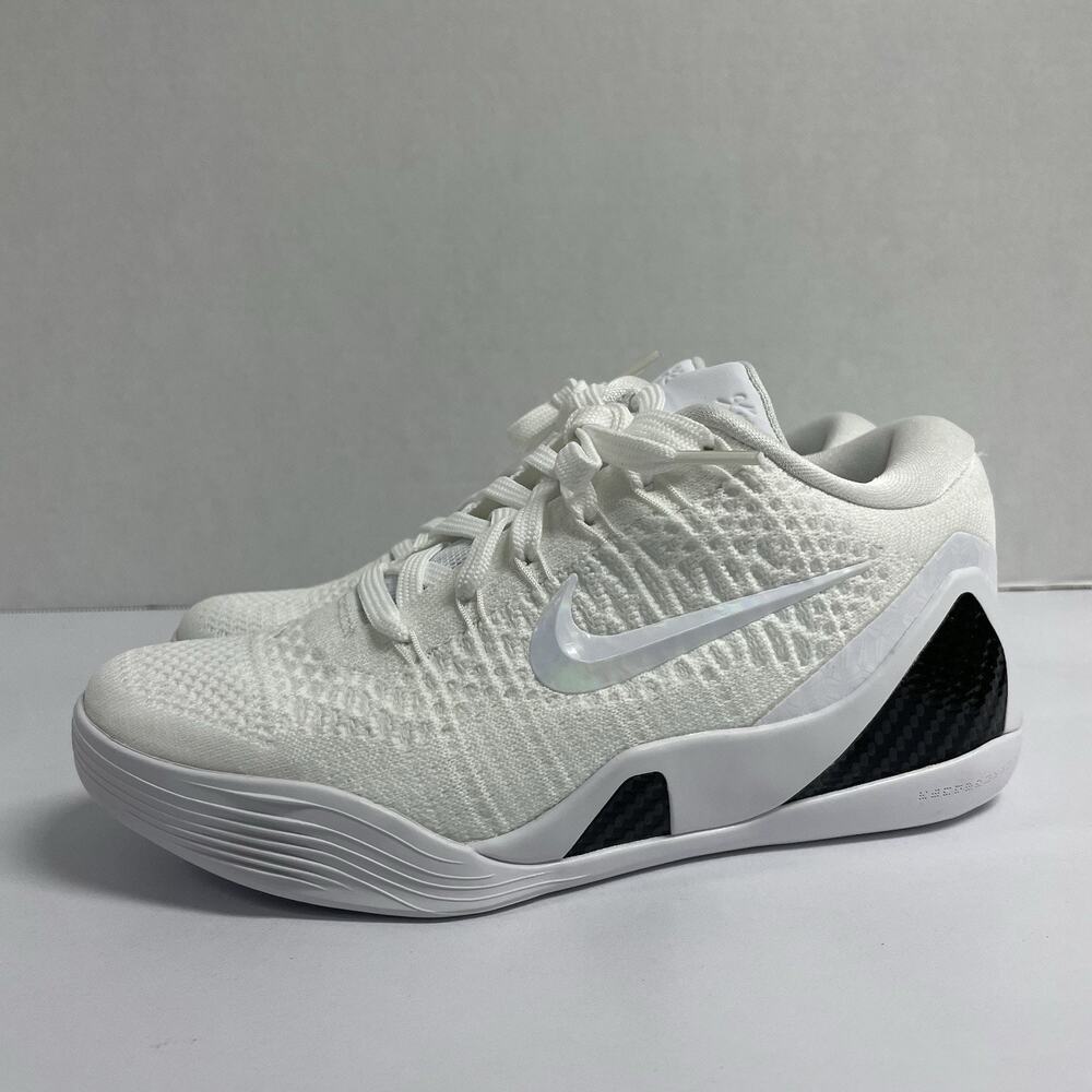 Nike Kobe 9 Elite Low Protro Halo FZ7334 100 Size 4 Men Size 5.5 Women White